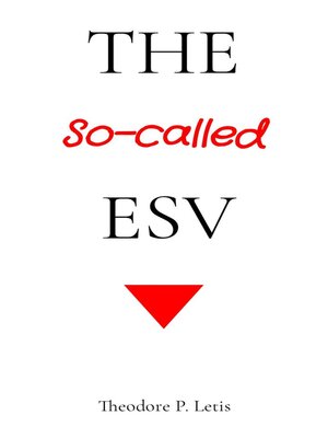cover image of The So-called ESV